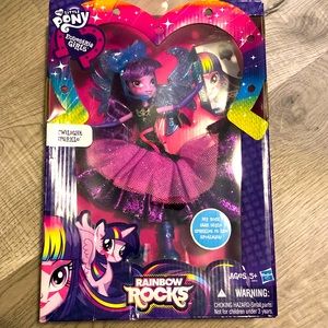 Rare new in box my little pony equestrian girls twilight sparkle